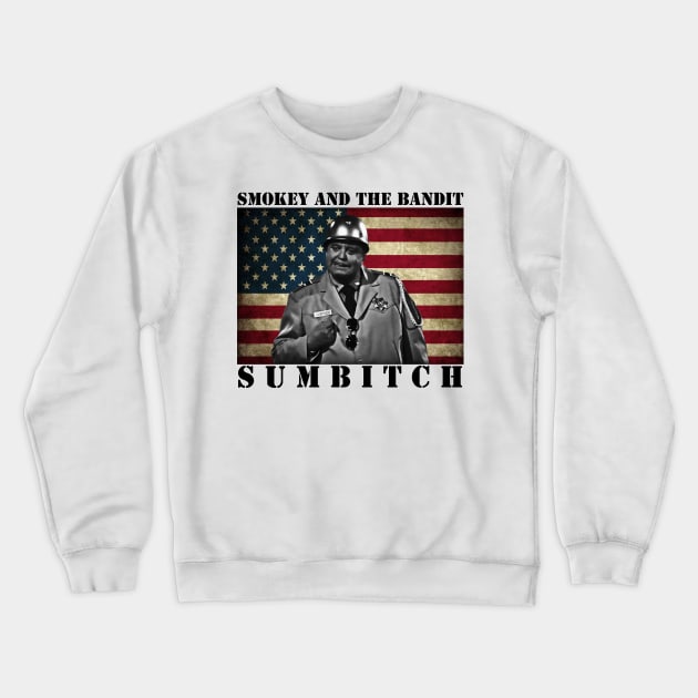 sumbitch visual art Crewneck Sweatshirt by DOGGIES ART VISUAL